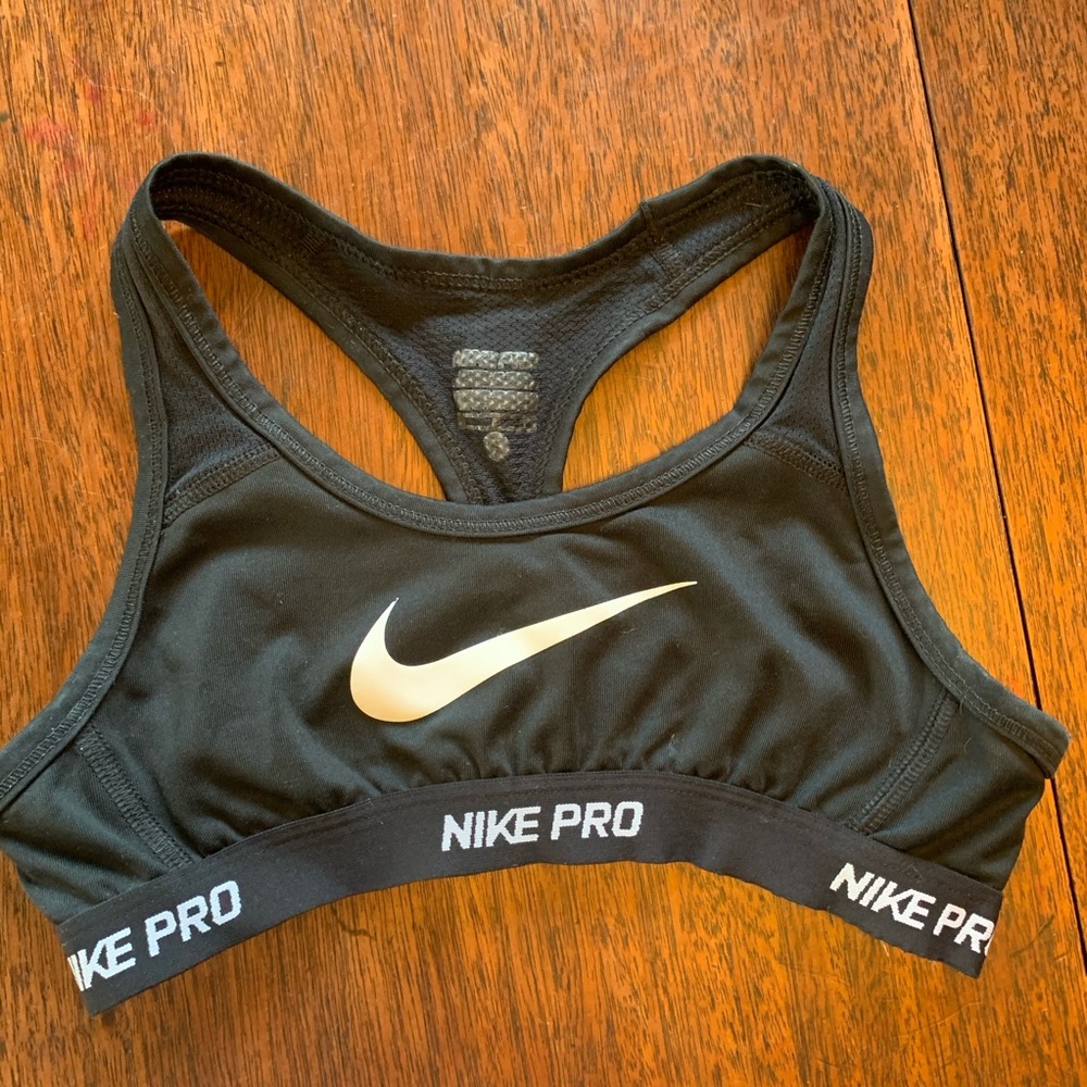 Girls size small sports bra